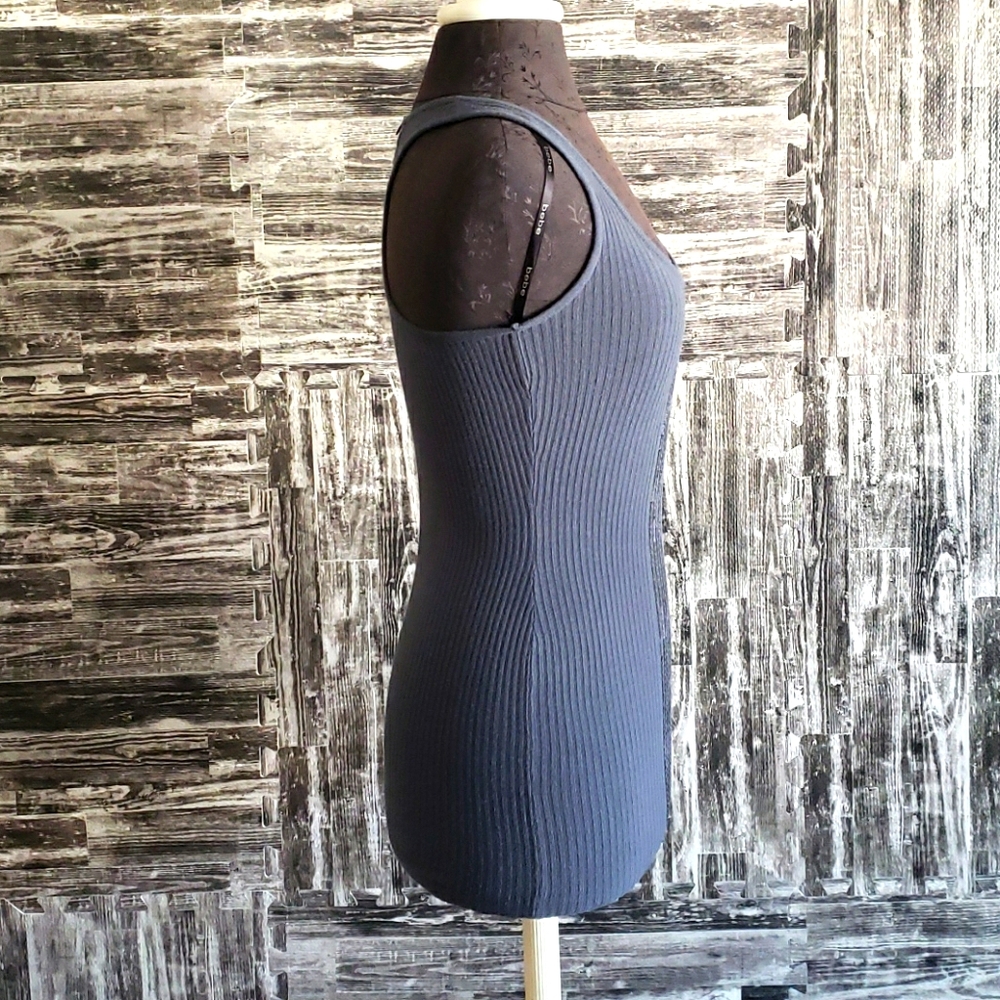 BeBe Ribbed Racerback ribbed Tank XS - Picture 4 of 10